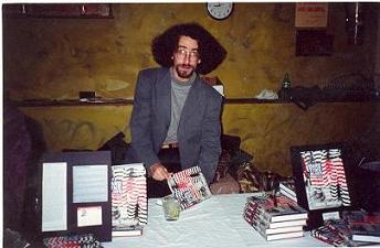 Sasha at a book signing